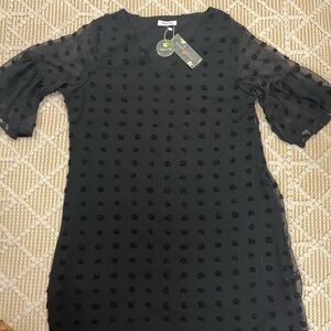 Elegant Black Mini Dress